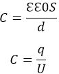 电容器电容公式