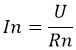 电阻器电流公式