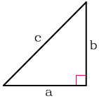 直角三角形的边